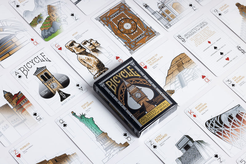 Bicycle Architectural Wonders Playing Cards