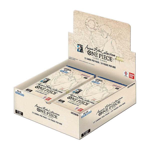 EB-02 Anime 25th Collection Extra Booster Box | One Piece TCG