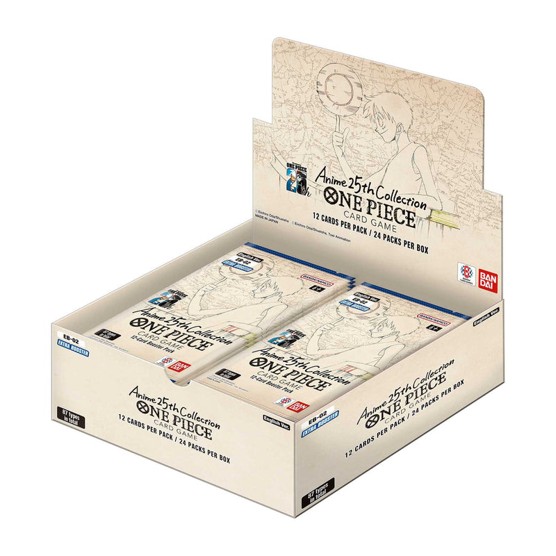 EB-02 Anime 25th Collection Extra Booster Box | One Piece TCG
