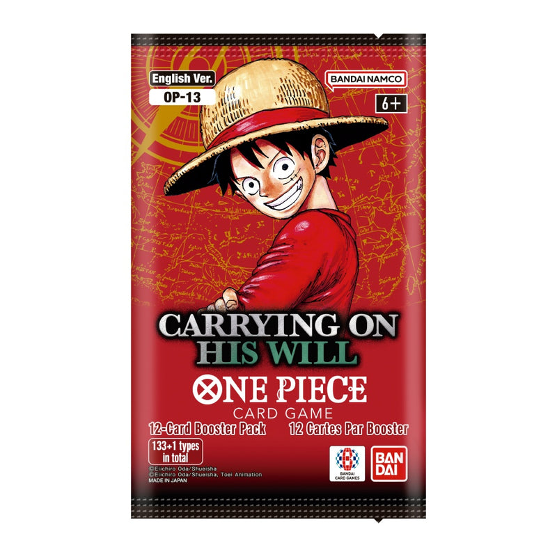 OP-13 Carrying on His Will Booster Pack | One Piece TCG