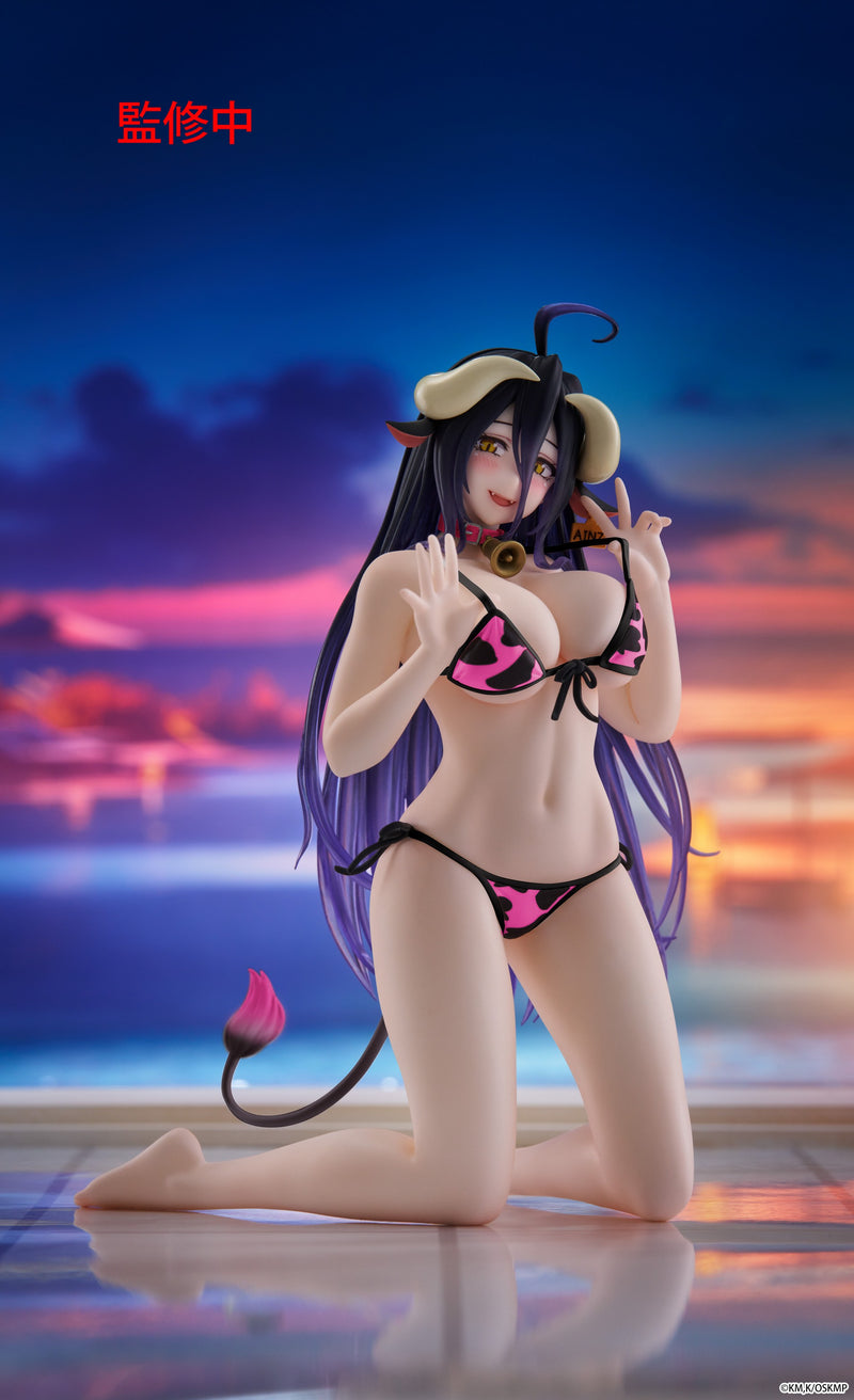 Albedo: Cow Print Swimsuit RENEWAL Ver. | Desktop Cute Figure