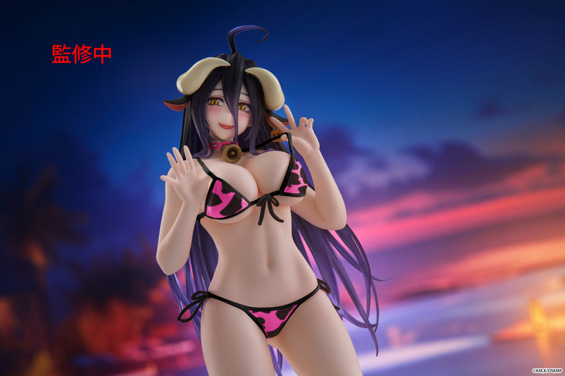 Albedo: Cow Print Swimsuit RENEWAL Ver. | Desktop Cute Figure