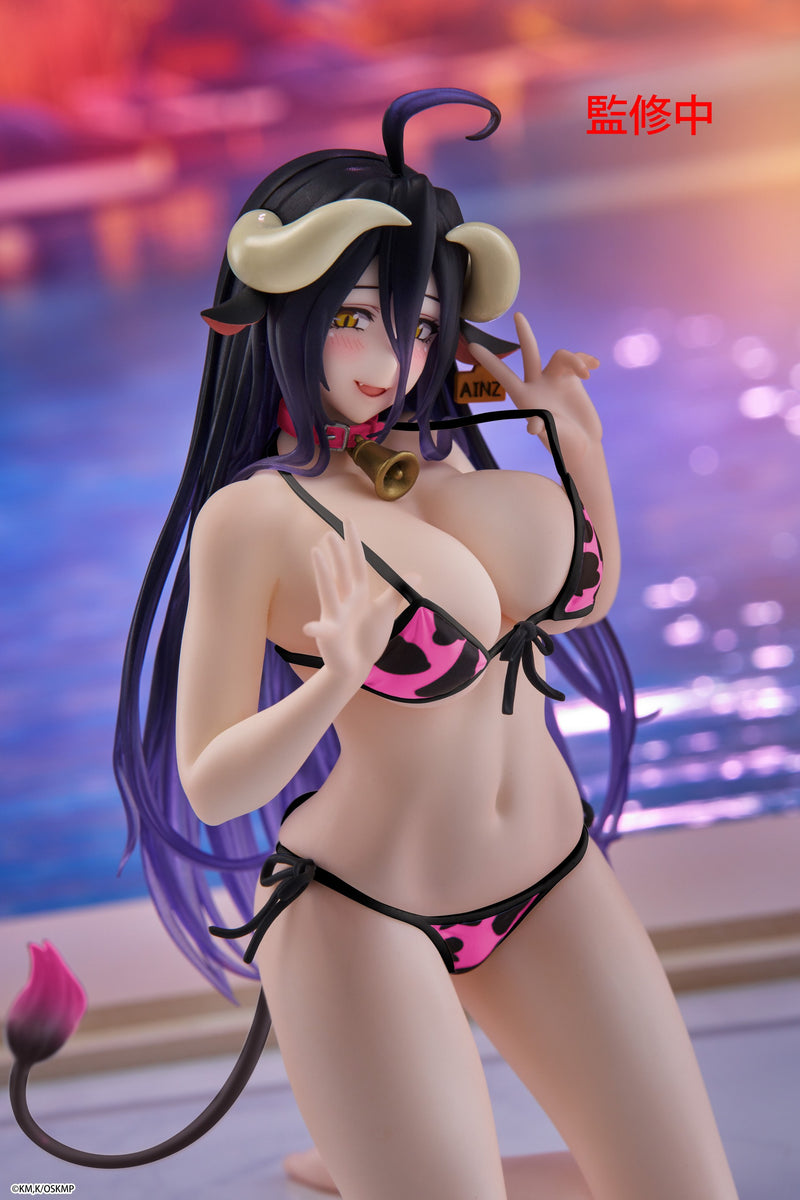 Albedo: Cow Print Swimsuit RENEWAL Ver. | Desktop Cute Figure