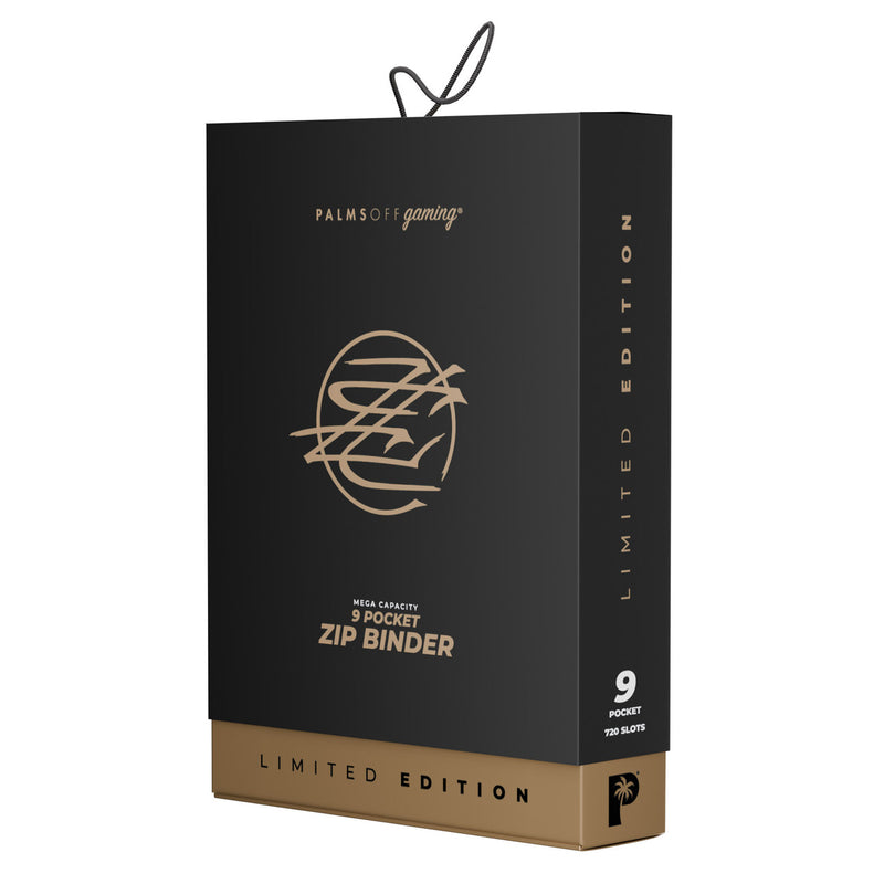 Limited Edition MEGA Capacity 9 Pocket Zip Binder | Palms Off