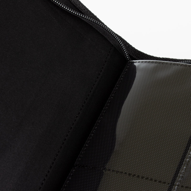 STEALTH 12 Pocket Zip Binder (Black) | Palms Off