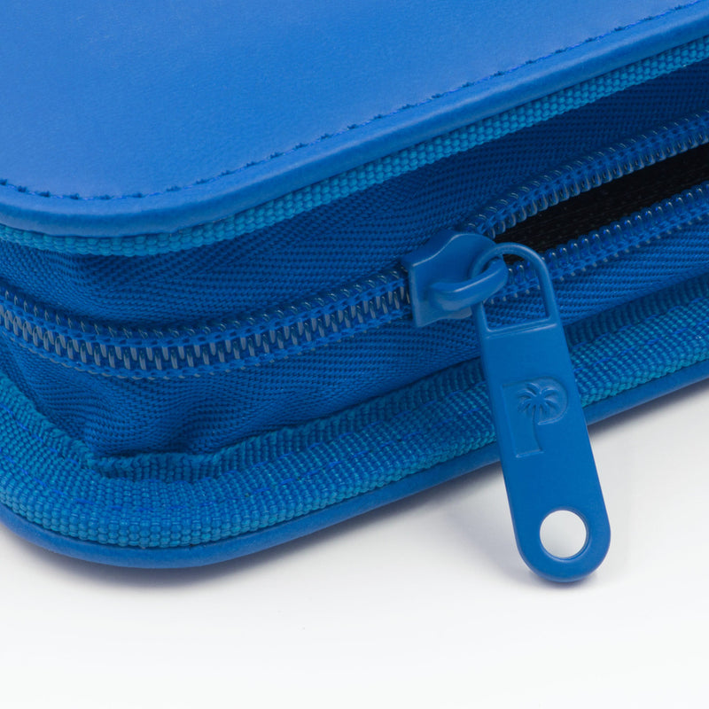 STEALTH 12 Pocket Zip Binder (Blue) | Palms Off