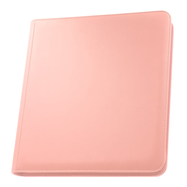 STEALTH 12 Pocket Zip Binder (Pink) | Palms Off