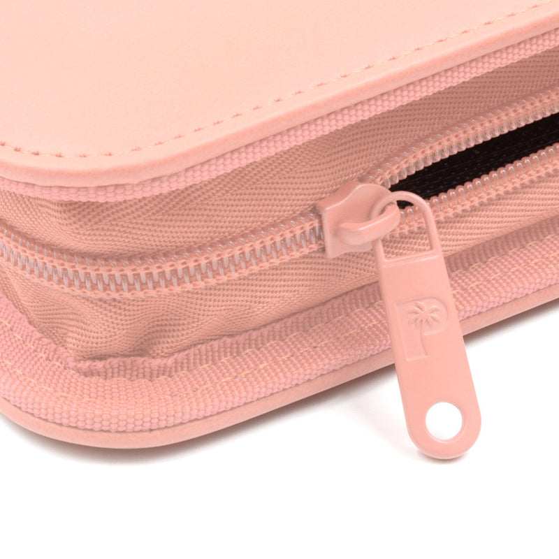 STEALTH 12 Pocket Zip Binder (Pink) | Palms Off