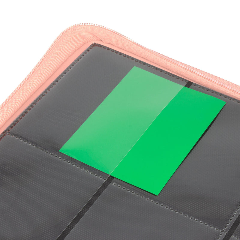 STEALTH 12 Pocket Zip Binder (Pink) | Palms Off