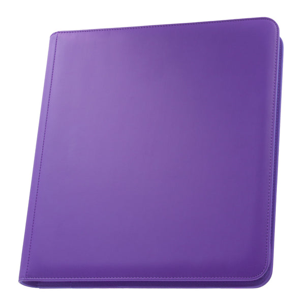 STEALTH 12 Pocket Zip Binder (Purple) | Palms Off