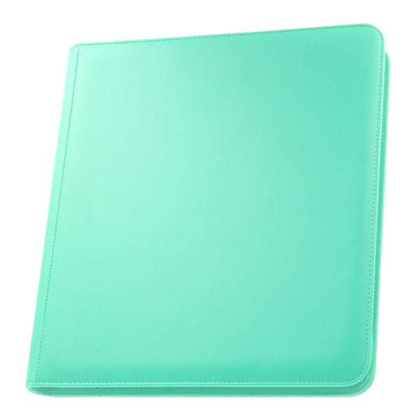 STEALTH 12 Pocket Zip Binder (Turquoise) | Palms Off