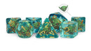 16mm Resin Poly Dice Set: Pathfinder Goblin