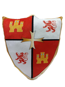 Al-Andalus: Lion & Castle Shield | Pillowfight Warriors