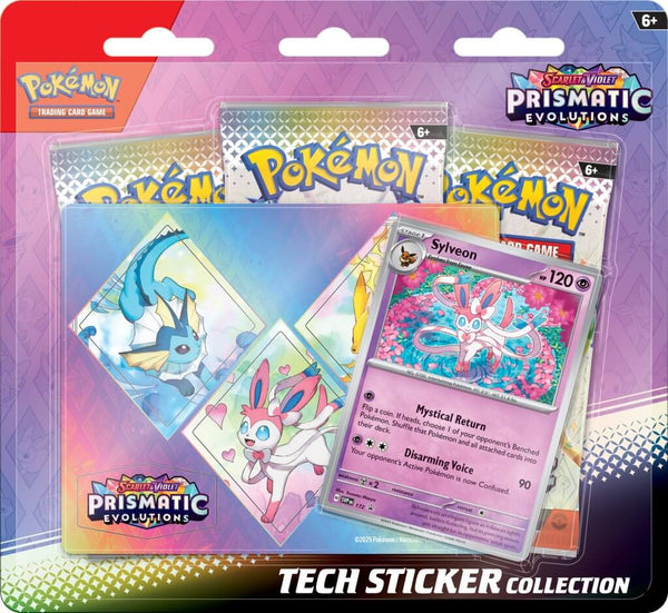 Prismatic Evolutions Tech Sticker Collection (Sylveon) | Pokemon TCG