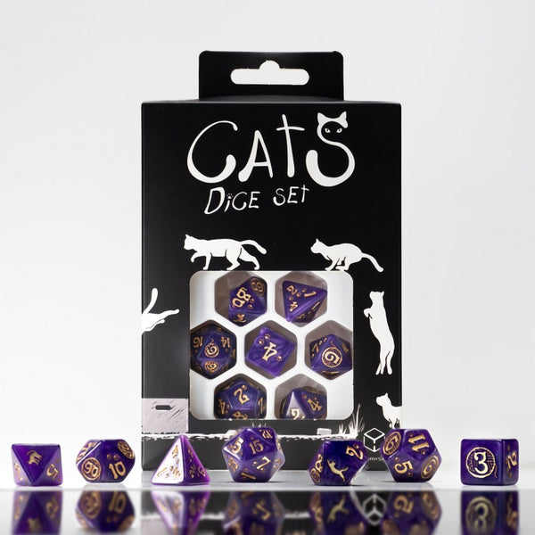 Q Workshop CATS Dice Set: Purrito