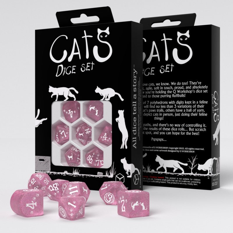 Q Workshop CATS Modern Dice Set: Daisy