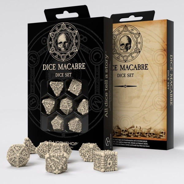 Q Workshop Dice Macabre Set