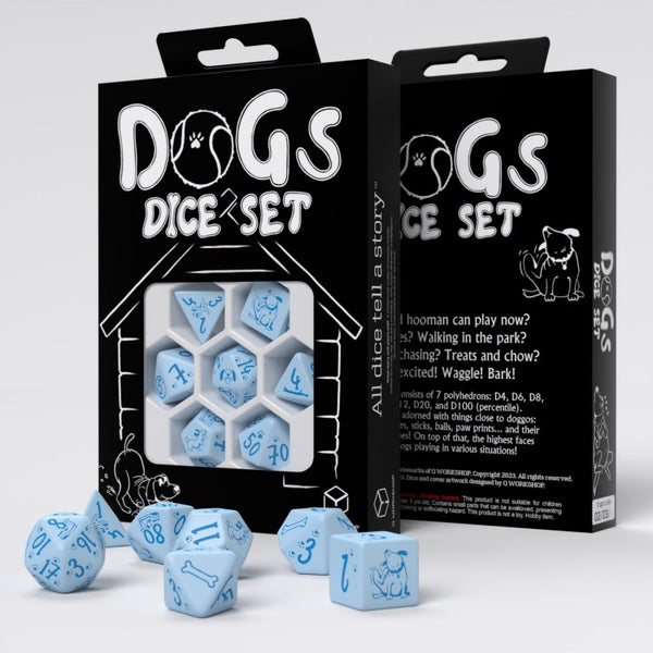 Q Workshop DOGS Dice Set: Max