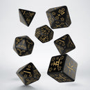 Q Workshop Japanese Dice Set: Deep Night Firefly