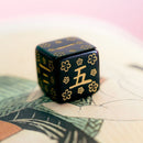 Q Workshop Japanese Dice Set: Deep Night Firefly