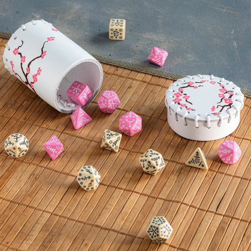 Q Workshop Japanese Dice Set: Last Words Stone