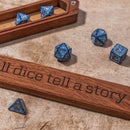 Q Workshop Sapelli All Dice Box