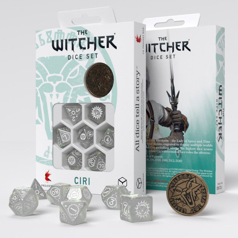 Q Workshop The Witcher Dice Set. Ciri - The Lady of Space and Time