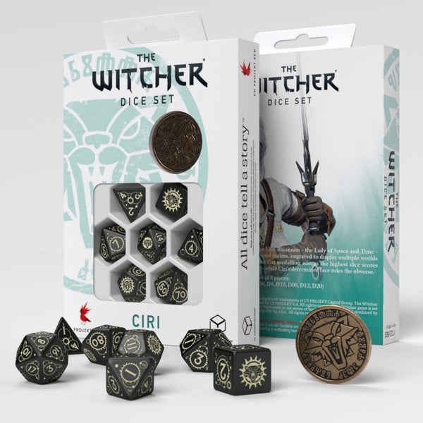 Q Workshop The Witcher Dice Set. Ciri - The Zireael