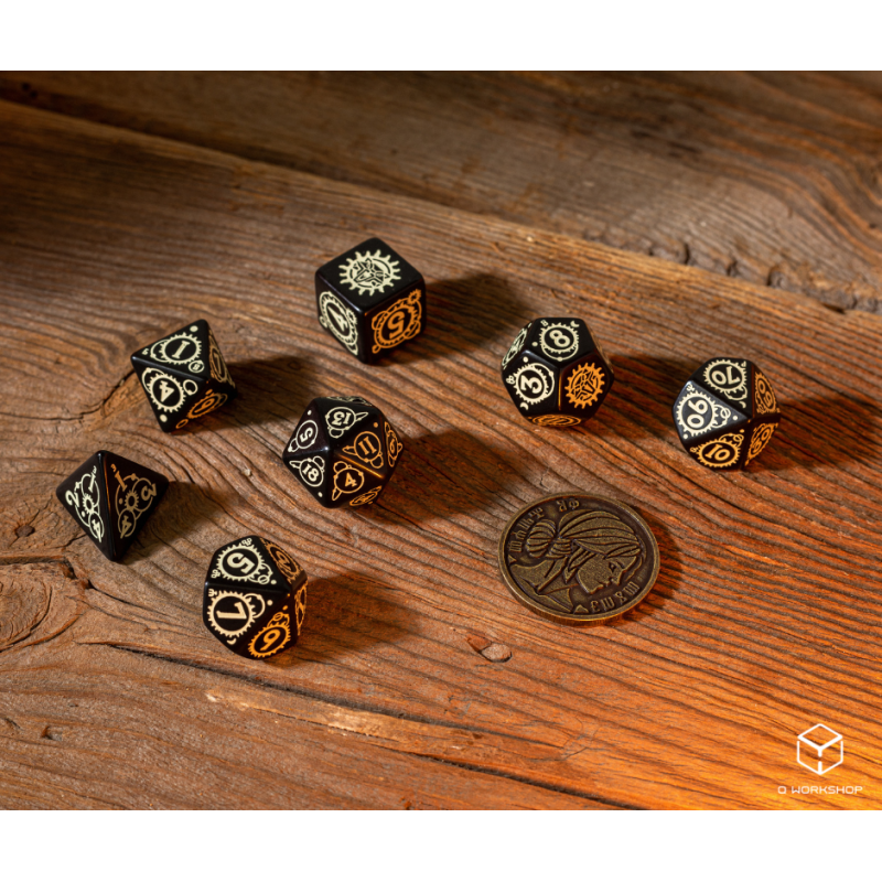 Q Workshop The Witcher Dice Set. Ciri - The Zireael