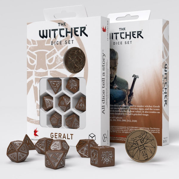 Q Workshop The Witcher Dice Set. Geralt - Roach's Companion