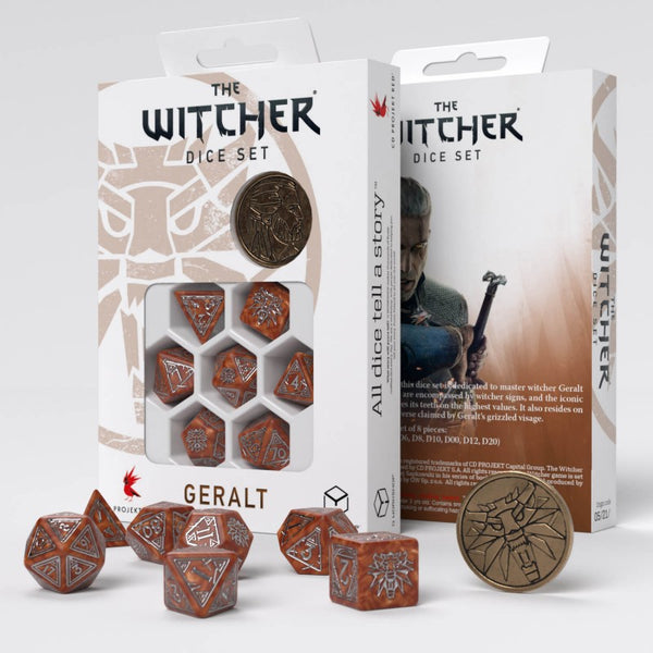 Q Workshop The Witcher Dice Set. Geralt - The Monster Slayer