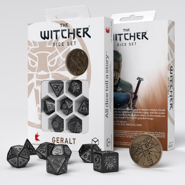 Q Workshop The Witcher Dice Set. Geralt - The Silver Sword