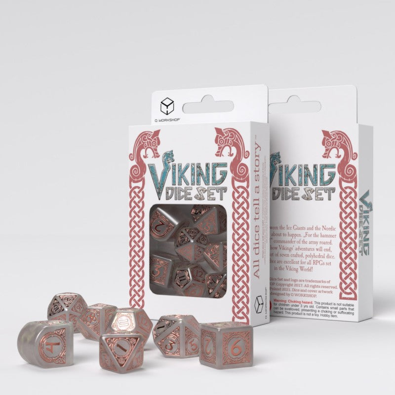 Q Workshop Viking Modern Dice Set: Niflheim