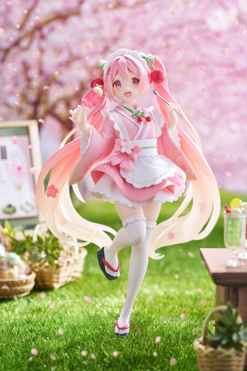 Sakura Miku: Newley Written (Japanese Cafe Ver.) | Coreful Figure