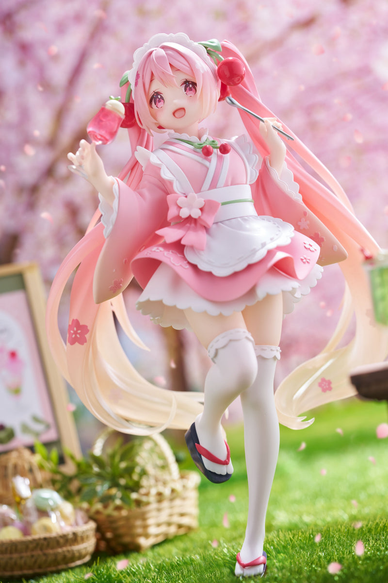Sakura Miku: Newley Written (Japanese Cafe Ver.) | Coreful Figure