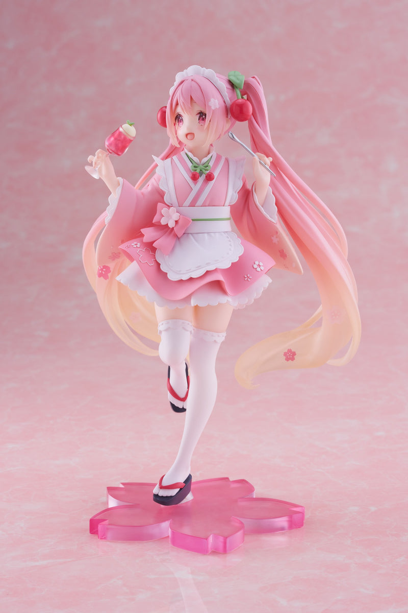 Sakura Miku: Newley Written (Japanese Cafe Ver.) | Coreful Figure