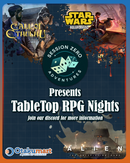 Tabletop RPG Events [Session Zero Adventures]