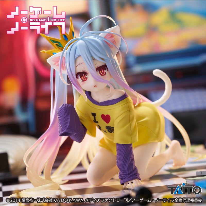 Shiro (Cat Ear T-Shirt Ver.) | Desktop Cute Figure