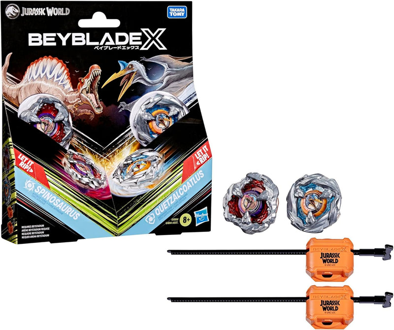 Spinosaurus vs. Quetzalcoatlus | Beyblade X (Hasbro)
