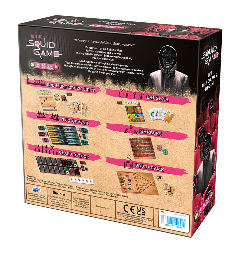 Squid Game: Let the Games Begin - The Board Game