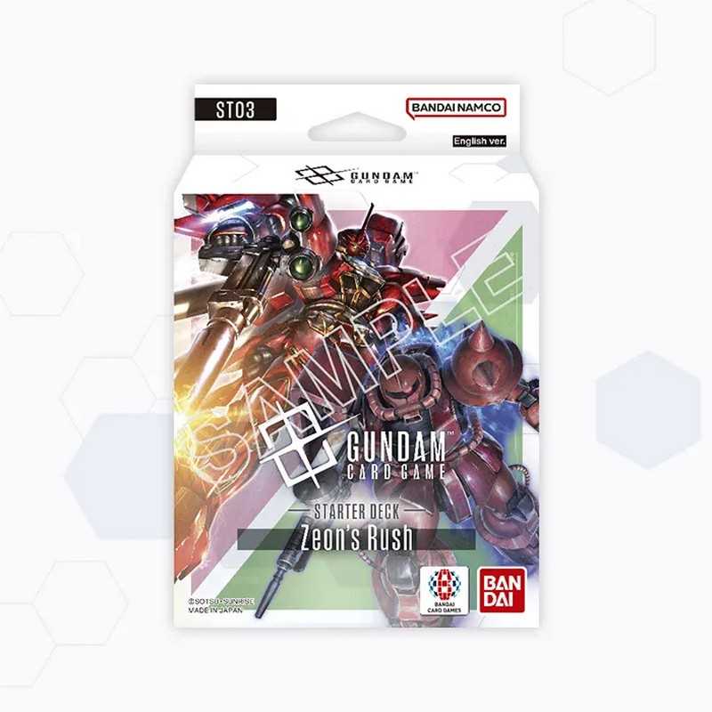 ST03 Zeon's Rush Starter Deck | Gundam Card Game