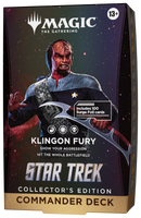 Star Trek Commander Deck Collector's Editions (Klingon Fury) | Magic: The Gathering