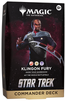 Star Trek Commander Deck (Klingon Fury) | Magic: The Gathering