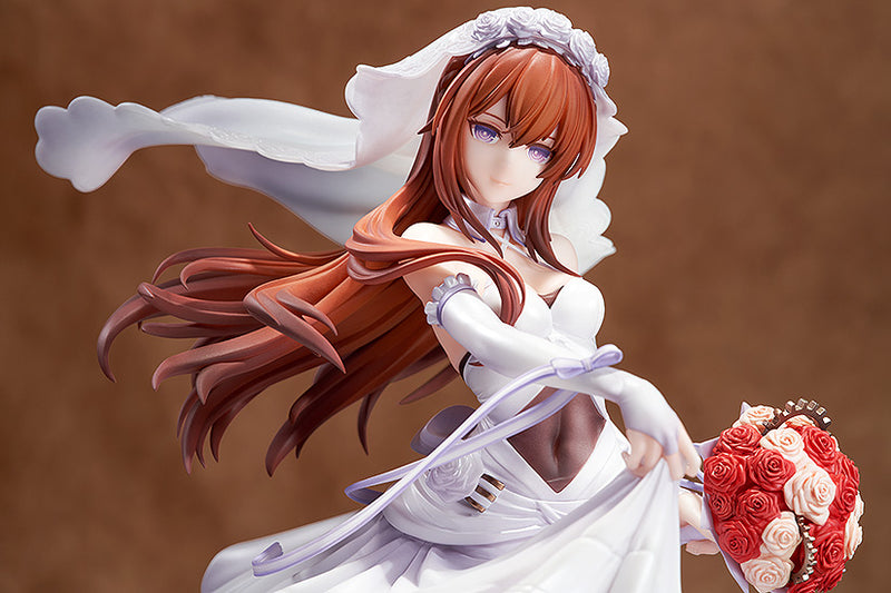 Kurisu Makise Wedding Dress Ver. | 1/7 Scale Figure