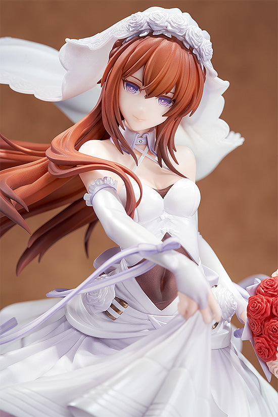 Kurisu Makise Wedding Dress Ver. | 1/7 Scale Figure