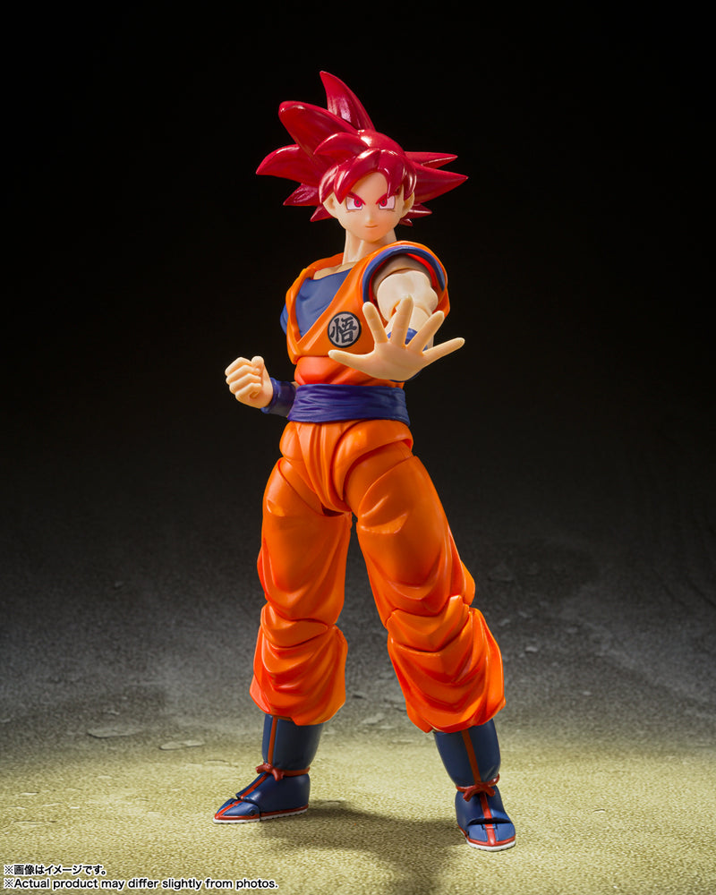 Super Saiyan God Son Goku (Saiyan God of Virtue Ver.) | S.H.Figuarts