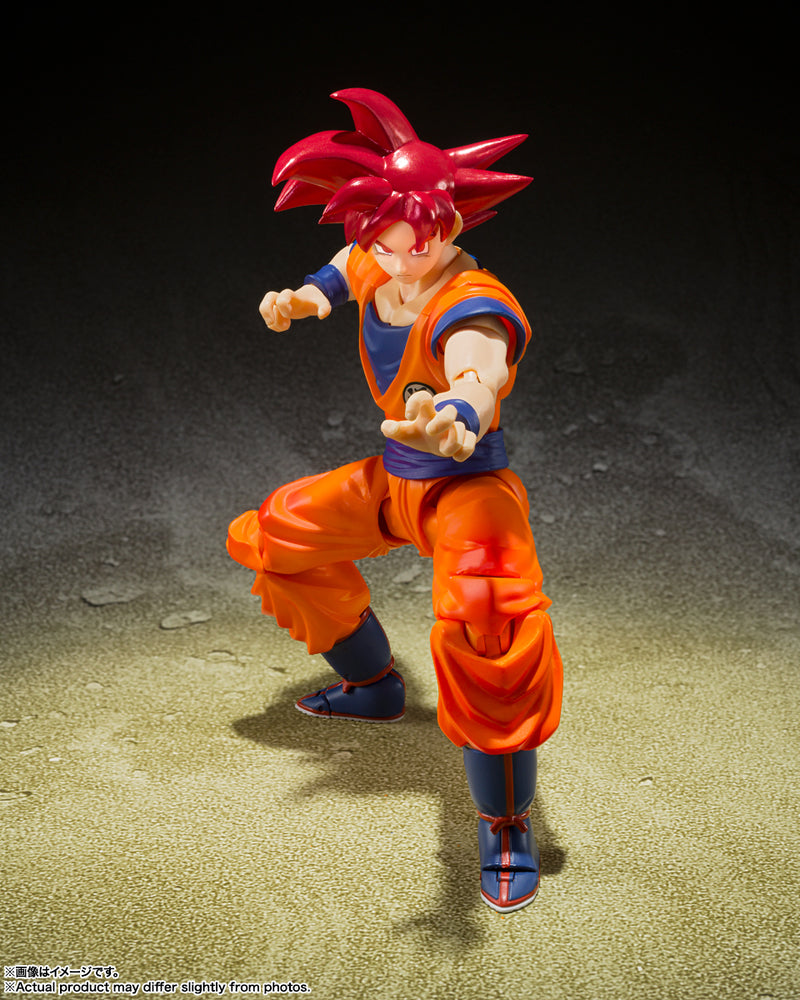 Super Saiyan God Son Goku (Saiyan God of Virtue Ver.) | S.H.Figuarts