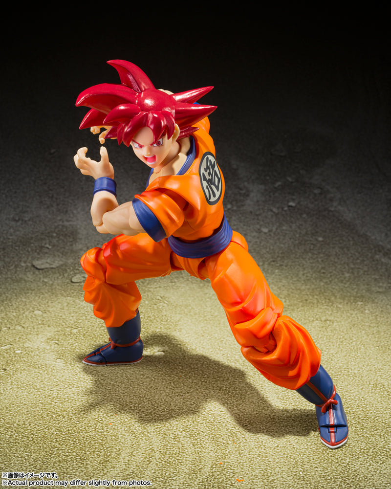 Super Saiyan God Son Goku (Saiyan God of Virtue Ver.) | S.H.Figuarts