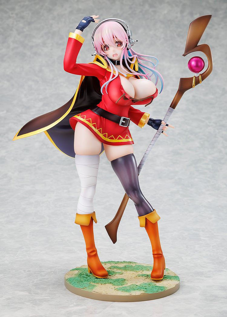 Super Sonico KONOSUBA Megumin Collaboration Ver. | 1/7 KDcolle Figure