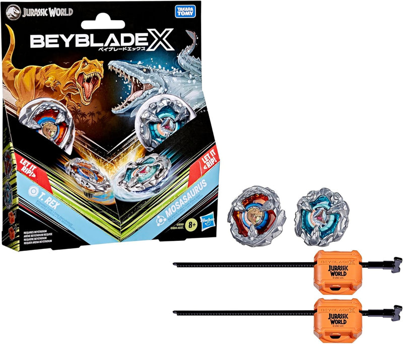 T. Rex vs. Mosasaurus | Beyblade X (Hasbro)